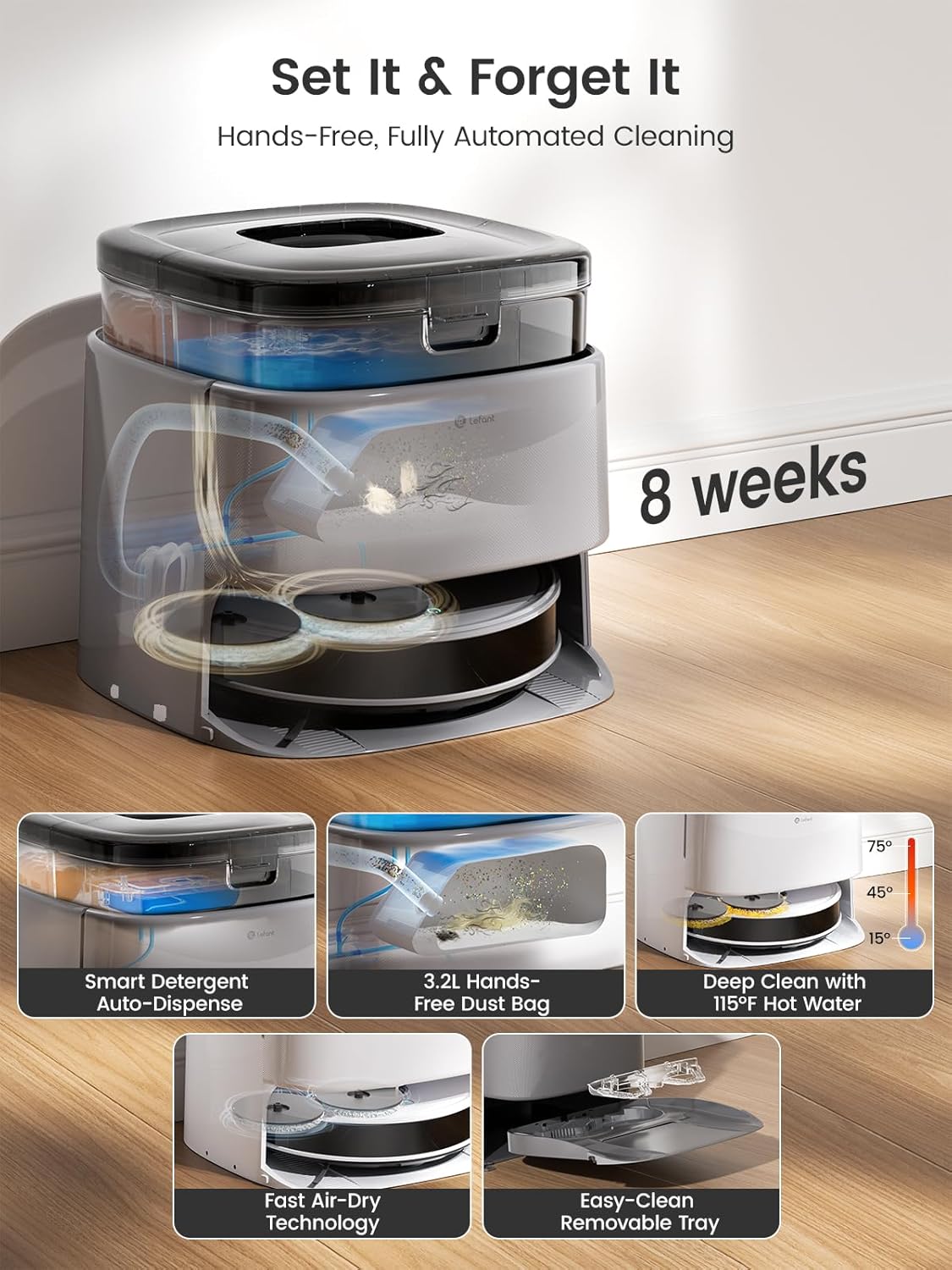 Lefant M3 Series Robot Vacuum