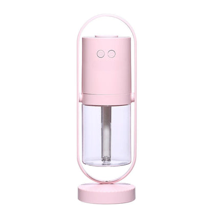 200ml Portable Colorful Light Humidifier USB Rechargeable Car Humidifier