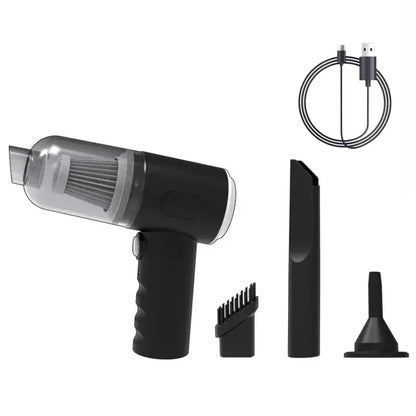 Portable Handheld Vacuum Cleaner – 9000Pa Cordless, 1200mAh, Car & Home Use