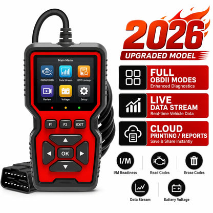 V519 OBD2 Scanner & Universal Car Diagnostic Code Reader