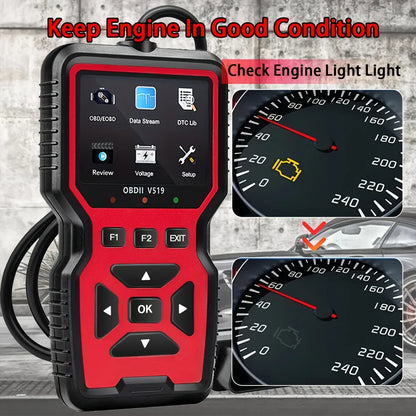 V519 OBD2 Scanner & Universal Car Diagnostic Code Reader