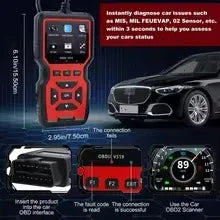 V519 OBD2 Scanner & Universal Car Diagnostic Code Reader