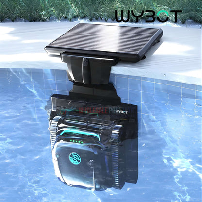 Wybot S2 Solar with Solar-Powered Charging Dock Robotic Pool Cleaner  | WYUS-S2S