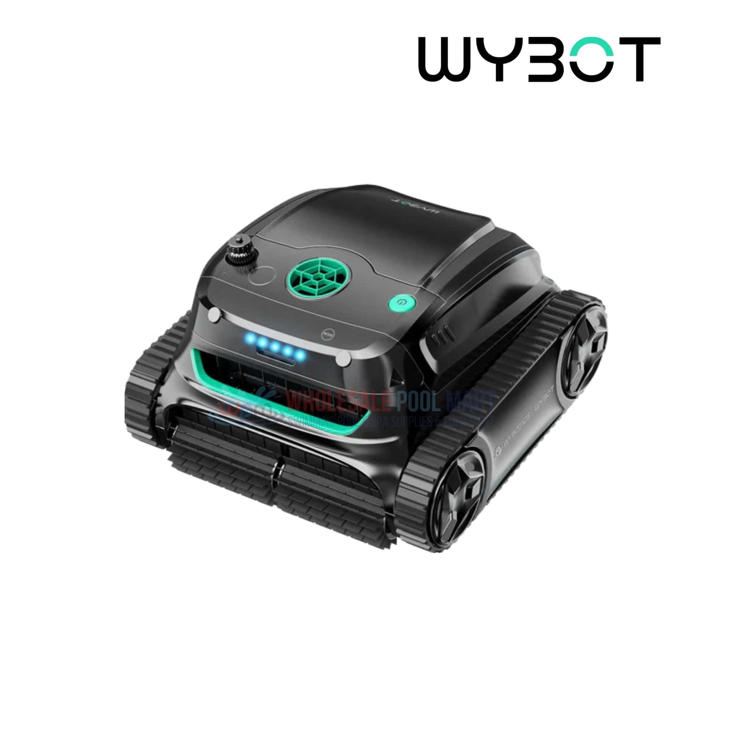 Wybot S2 Solar with Solar-Powered Charging Dock Robotic Pool Cleaner  | WYUS-S2S
